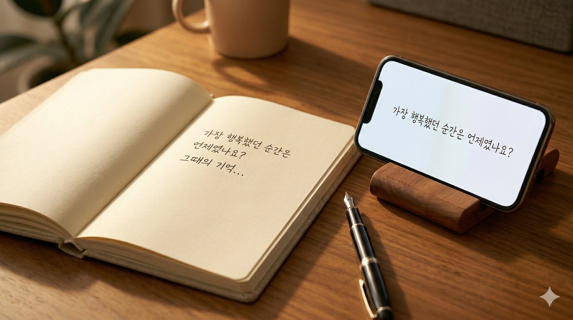 AI 인터뷰 질문 화면